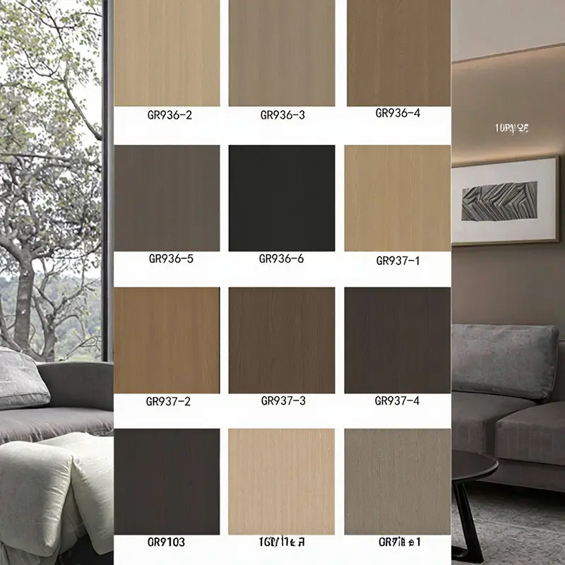 Moderner Designstil PVC Dekorative Film