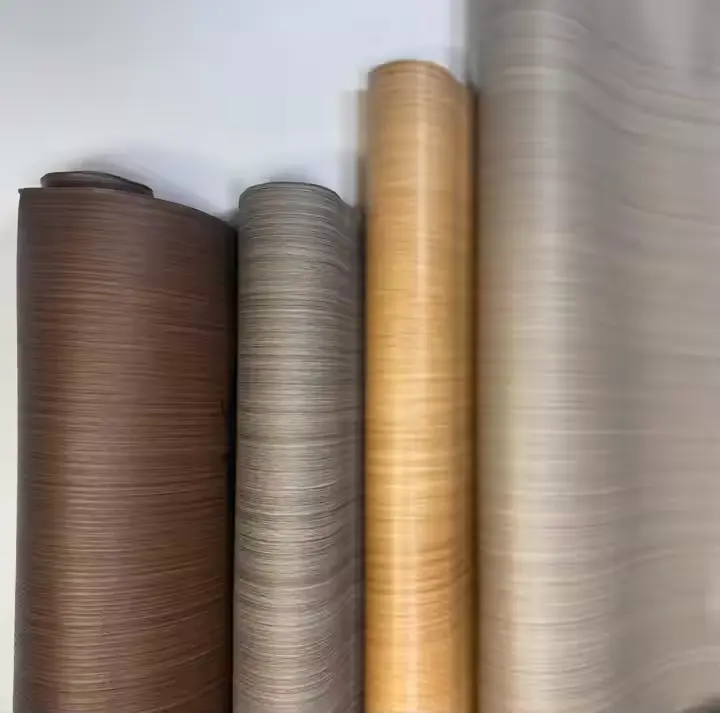 PVC Dekorative Film Holzgräber Farbe PVC Folie für Tür