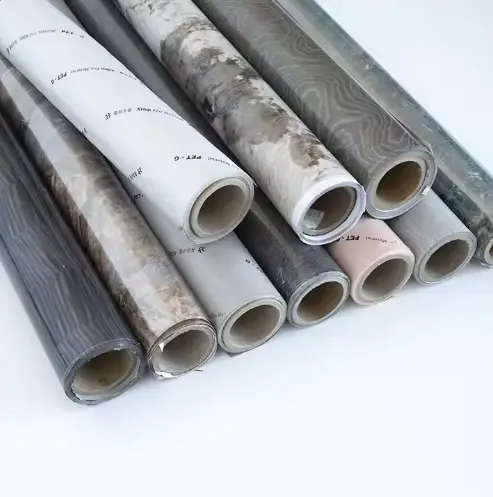 Holzmöbeldekorfilme Petg Dekoration